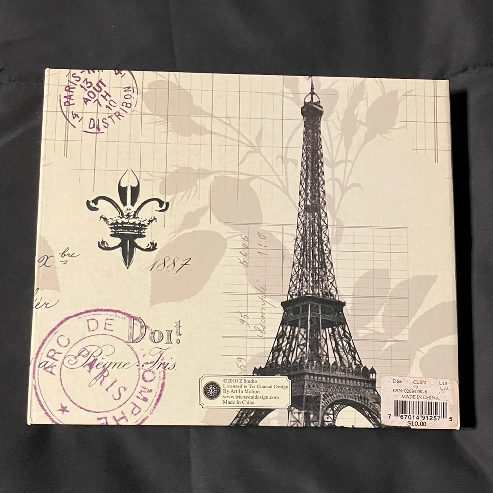 Paris Themed Magnetic Weekly To-Do Pad & Page Tabs (2010)